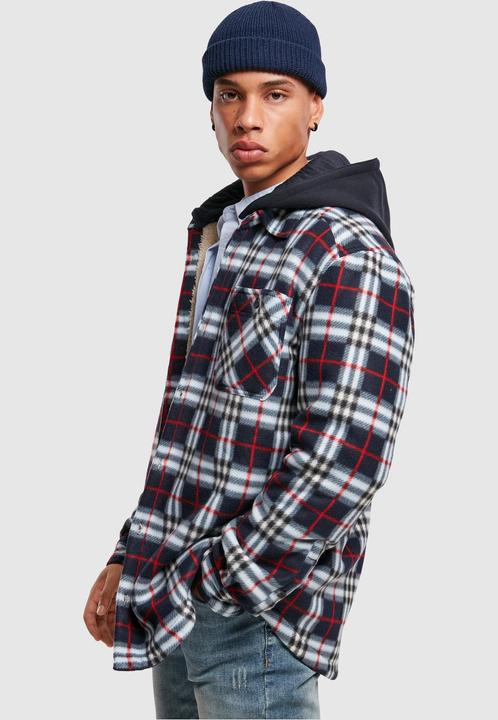 Image du produit Urban Classics Hooded Polar Fleece Overshirt (S)