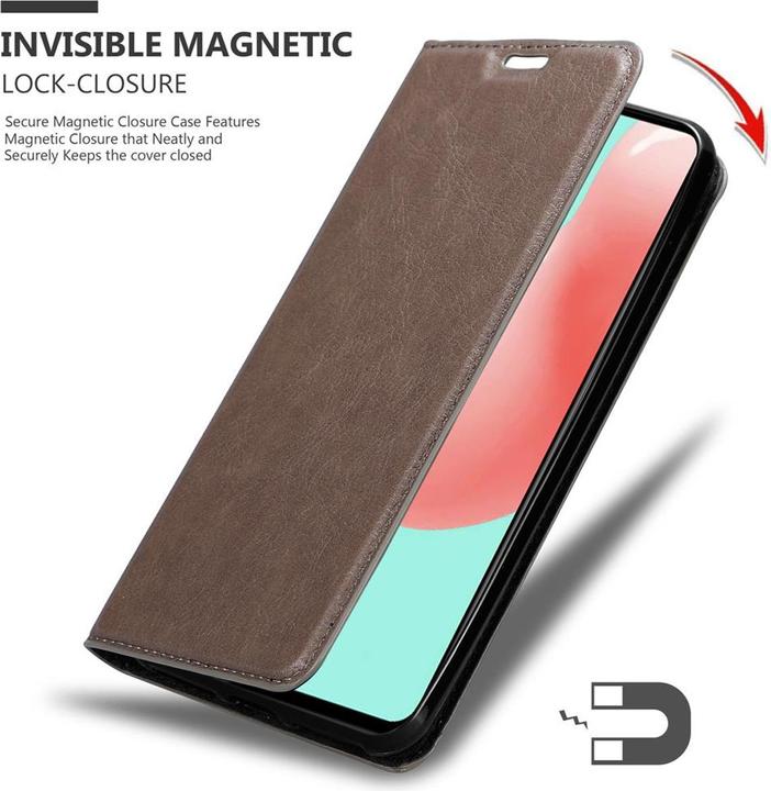Actual product image Cadorabo Book Invisible Magnet Cover (Samsung Galaxy A41)
