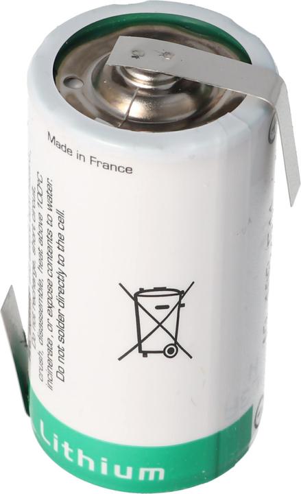 Saft Batterie LS26500, C-Size mit Lötfahne Z-Form (1 Stk., C, 7700 mAh)