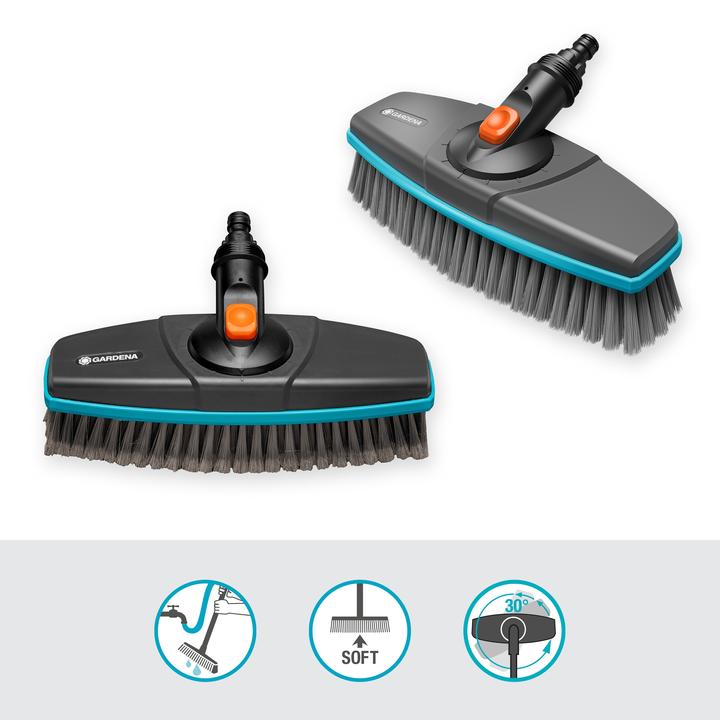 Actual product image Gardena Cleansystem handle brush