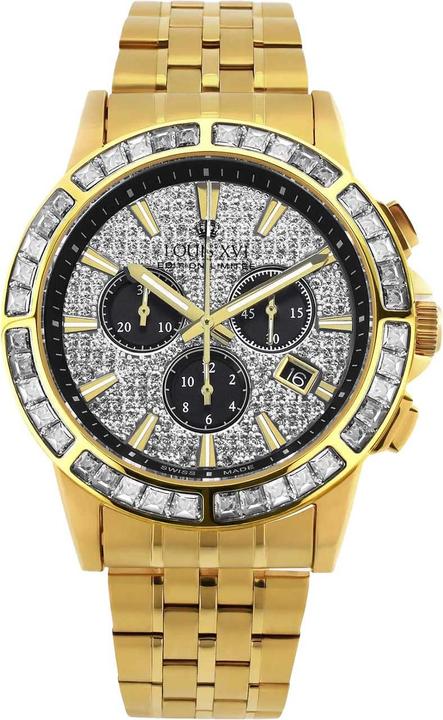 Louis XVI XLXVI1130 Majeste Iced Out Baguette