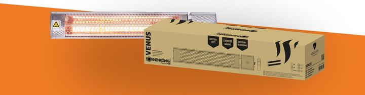 Actual product image Sonnenkönig Halogen floodlight Venus (2000 W)