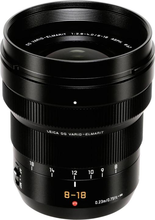 Image du produit Panasonic 8-18mm f/2.8-4.0 ASPH. (Micro Four Thirds, Micro Four Thirds)