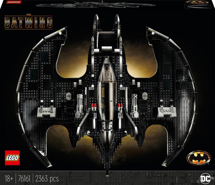 Actual product image LEGO 1989 Batwing (76161, LEGO DC, LEGO Rare Sets)