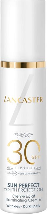 Lancaster Crema illuminante Perfect Sun SPF 30 (Crema solare viso, SPF 30, 50 ml, 150 g)
