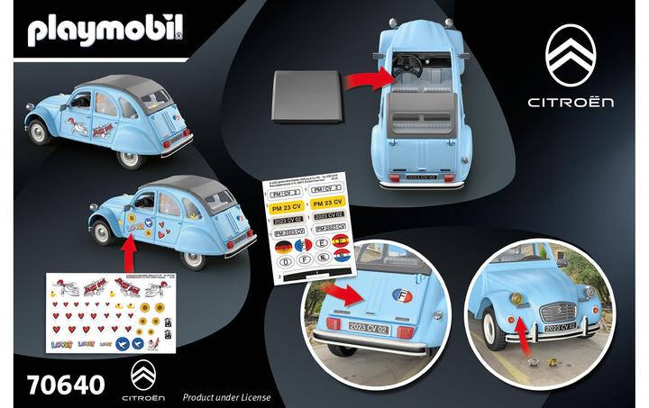 Actual product image Playmobil Citroen 2CV (70640)
