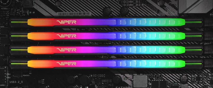 Actual product image Patriot Viper Steel PVSR432G320C8K Memory Module GB DDR4 (2 x 16GB, 3200 MHz, DDR4-RAM, DIMM)