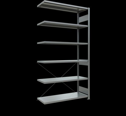 Actual product image Schulte Lagertechnik MULTIplus250 boltless bay system with cross brace