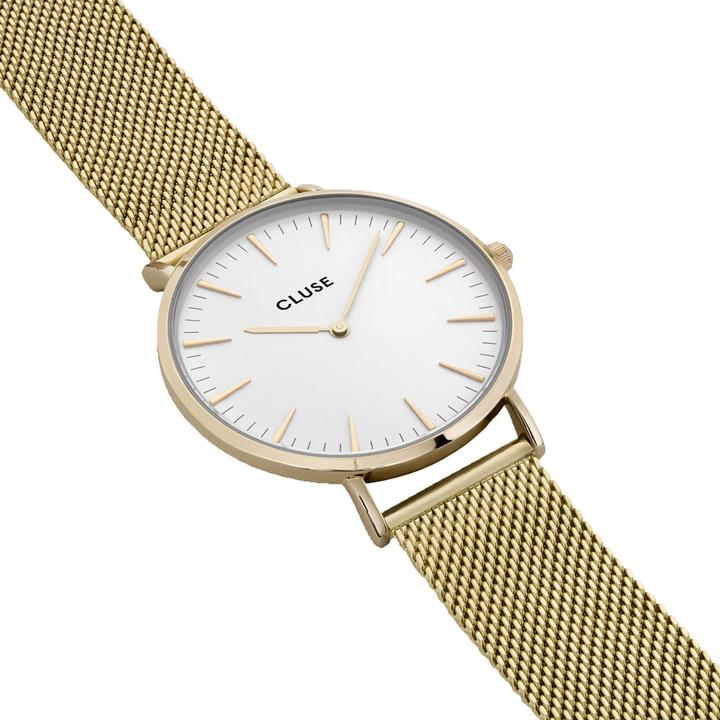 Produktbild Cluse La Bohème Mesh Gold (Analoguhr, 38 mm)