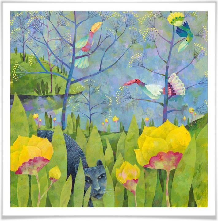Produktbild Trenddeko Blanz - Im Dschungel (30 x 30 cm)