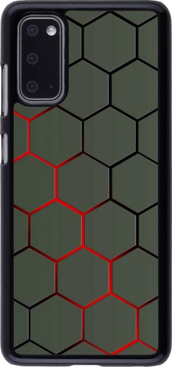 Image du produit PhoneLook Coque Geometric Line red (Samsung Galaxy S20)