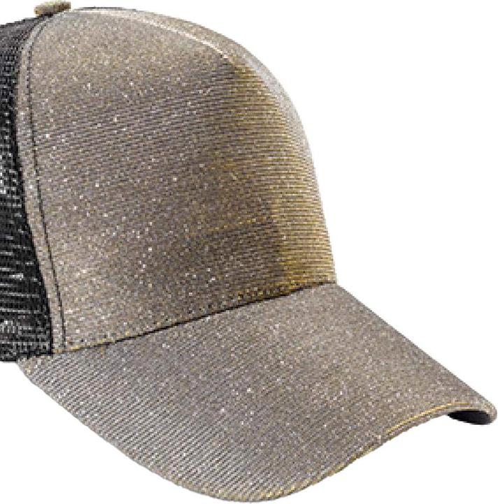 Actual product image Result Unisex Adult New York Sparkle Trucker Cap (One size)