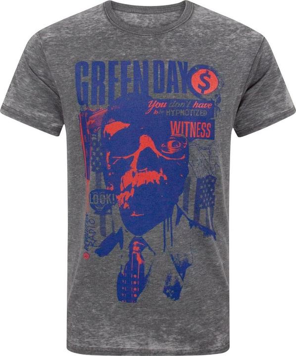 Immagine prodotto Green Day - Maglietta burnout Revolution Radio - Uomo (XXL)