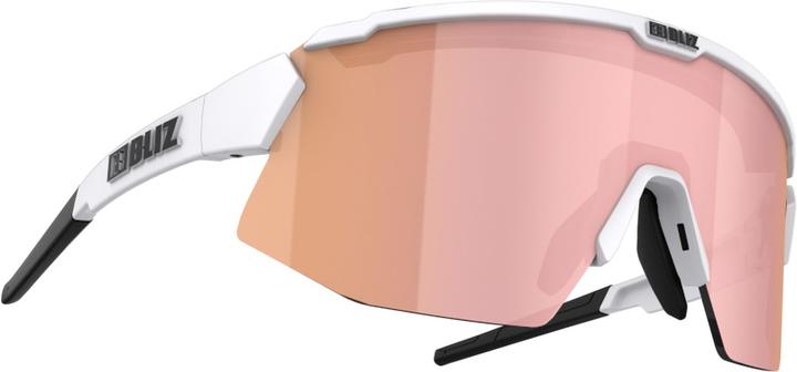 matt white, Brown w Rose Multi, Clear