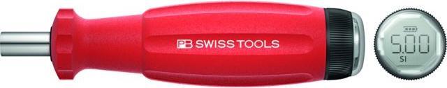 Immagine prodotto PB Swiss Tools Cacciavite dinamometrico, con display digitale, attacco D-6.3, 500 cN-m (1/4", 10000 Nm, 50000 Nm)