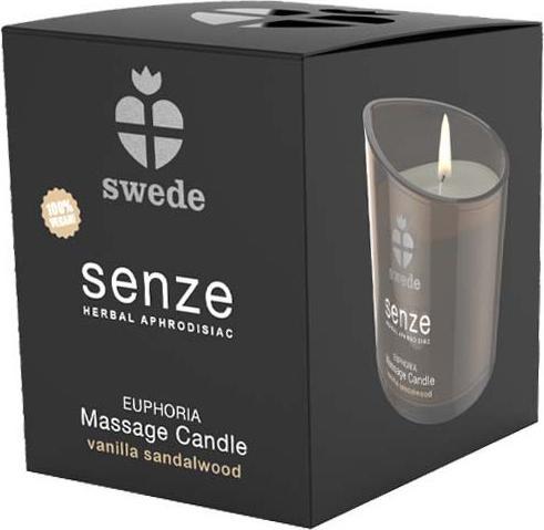 Produktbild Swede Senze Euphoria Massage Candle Vanilla Sandalwood (50 ml)