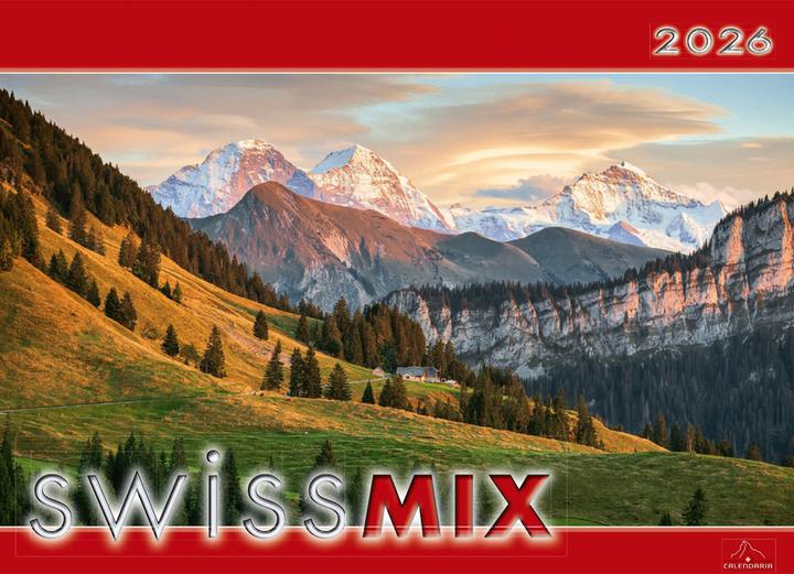 Image du produit Swiss Mix 2026 (31,5 x 23 cm, Français, Allemand)