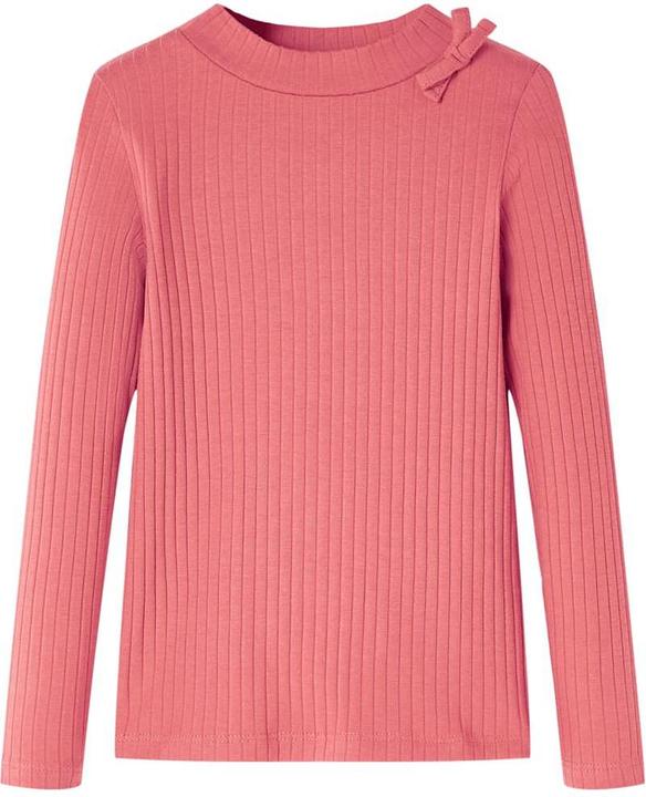 VidaXL Kinder-Langarmshirt Altrosa 116,Material: 95 % Baumwolle. 5 (116)