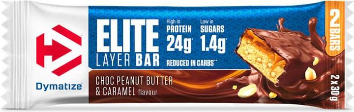 Produktbild Dymatize Elite Layer (Schokolade, Erdnussbutter, Karamell, 18 Stk., 1080 g)