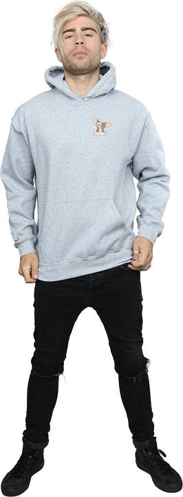 Actual product image Universal Textiles Mens Gizmo Chest Hoodie (XL)
