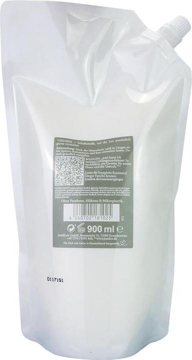 Jean & Len Conditioner Rosemary und Ginger Nachfüllpack (900 ml)