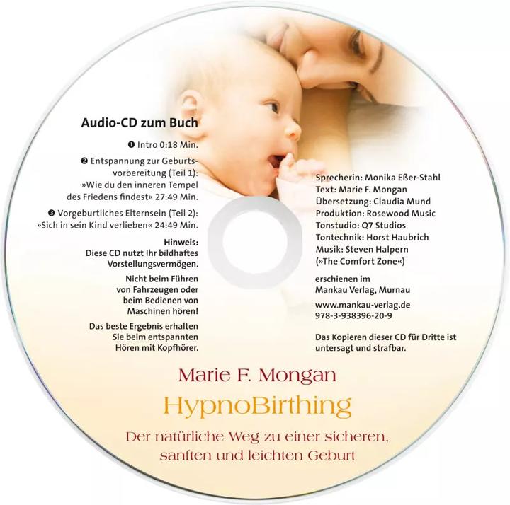 Produktbild HypnoBirthing. Der natürliche Weg zu einer sicheren, sanften und leichten Geburt (Deutsch, Marie F. Mongan, 2021)