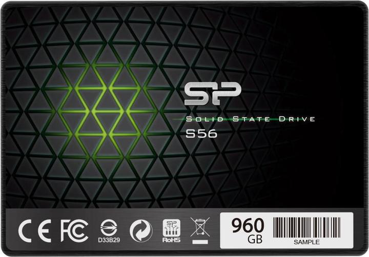 Actual product image Silicon Power Slim S56 - 480 GB SSD - internal - 2.5" (6.4 cm) (480 GB, 2.5")