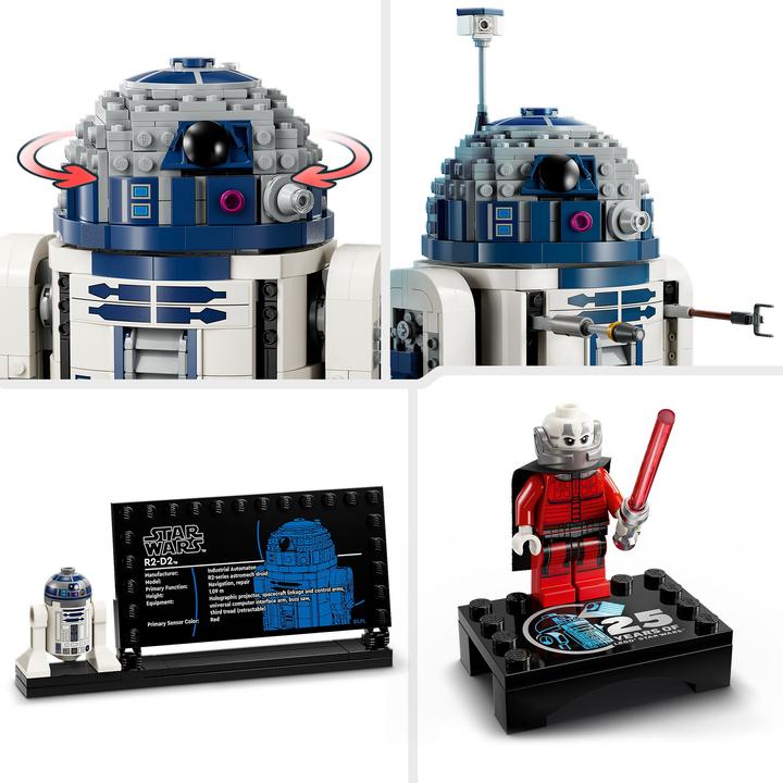 Actual product image LEGO R2-D2 (75379, LEGO Star Wars)