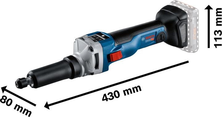 Image du produit Bosch Professional GGS 18V-10 SLC (Meuleuse droite, 1000 W)