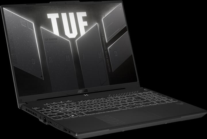 Actual product image ASUS TUF Gaming A16 RTX 4070 (16", AMD Ryzen 9 7940HX, 16 GB, 1000 GB, DE)