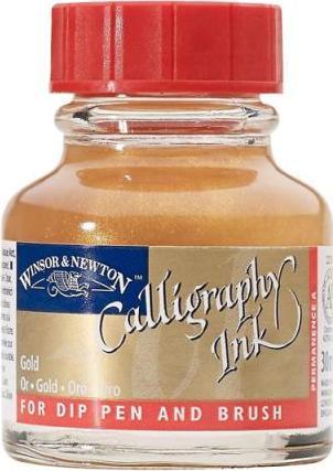 Immagine prodotto Winsor & Newton Inchiostro calligrafico oro (Calamaio, Oro)