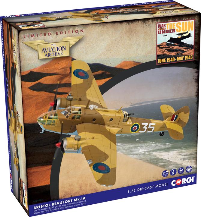 Produktbild Corgi Bristol Beaufort MkIa RAF Egypt 1944