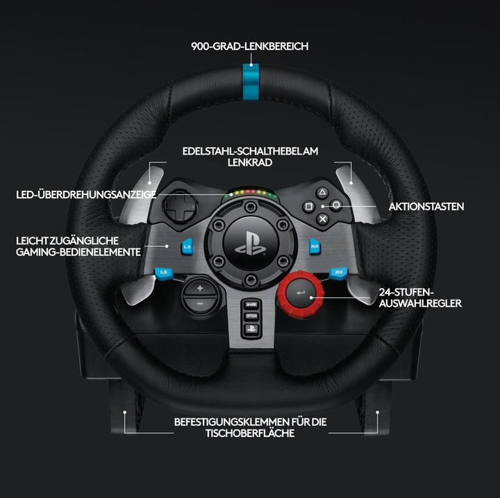 Produktbild Logitech G G29 Driving Force (PlayStation, PC) (PS3, PS4, PS5, PC)