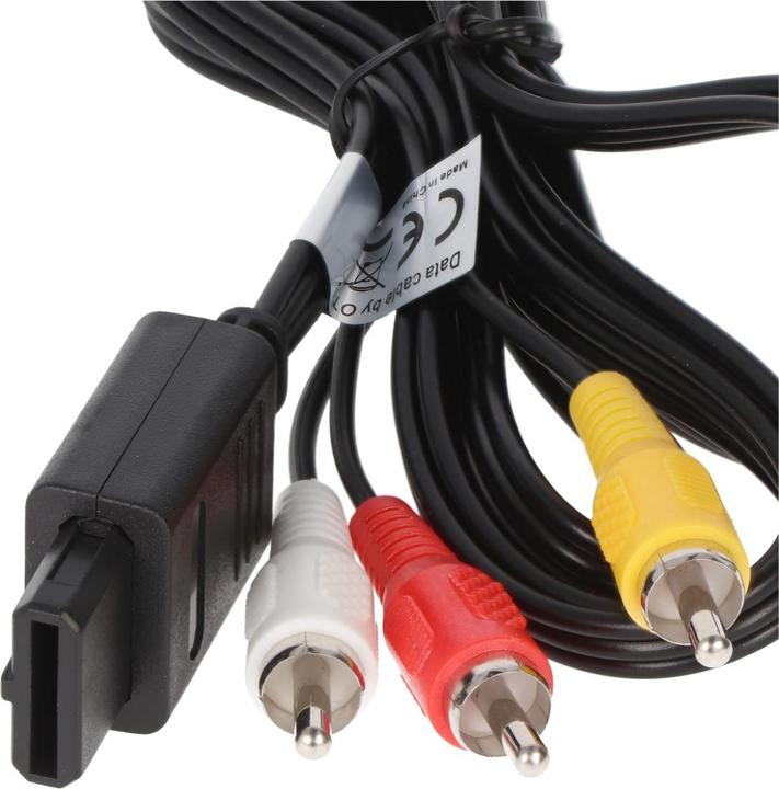 Produktbild AccuCell Videokabel Nintendo SNES, Super Nintendo, Super Famicom, N64, GameCube