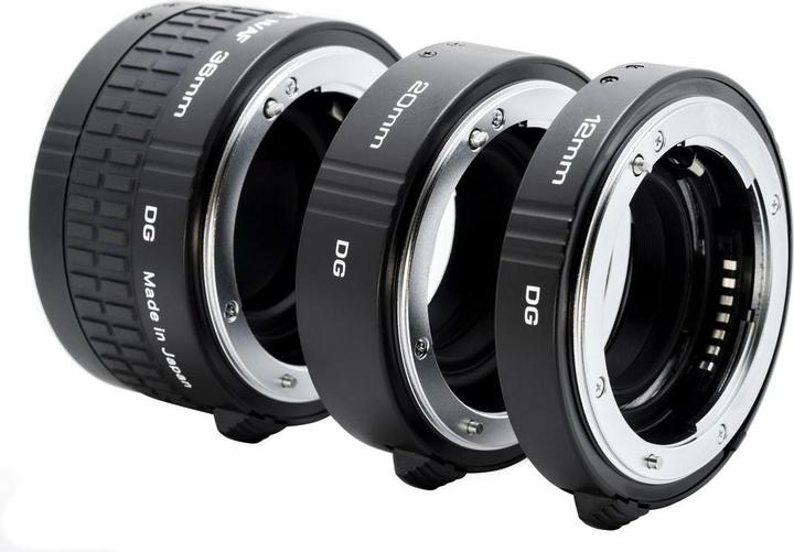 Actual product image Kenko Intermediate ring set DG N/AF (Macro intermediate ring, Nikon F)