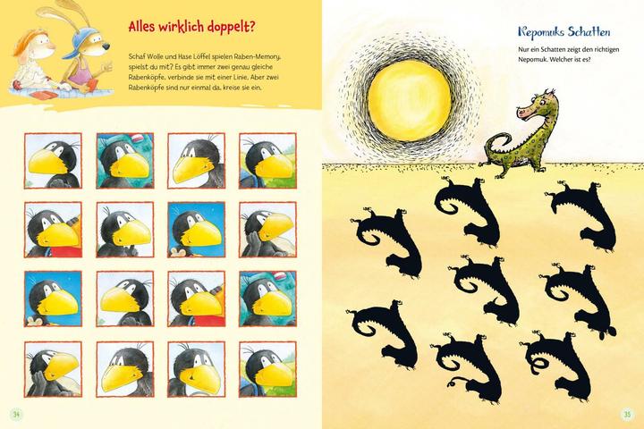 Actual product image Extradickes Rätsel-Buch (German, Michael End, Sabine Bohlmann, Otfried Preussler, 2024)