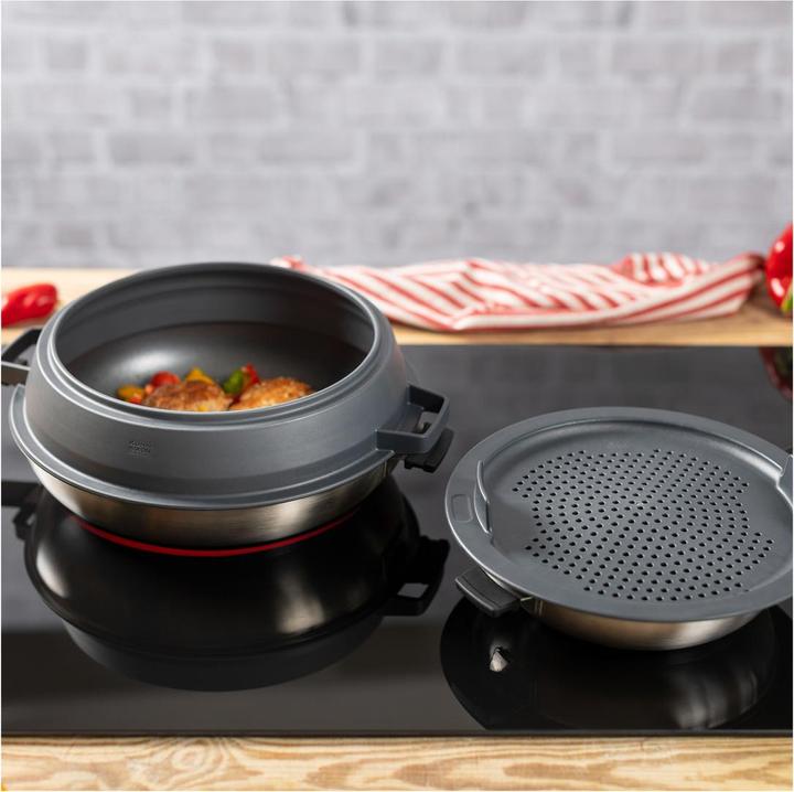 Actual product image Kuhn Rikon SMART & COMPACT splash guard (28 cm, Plastic)