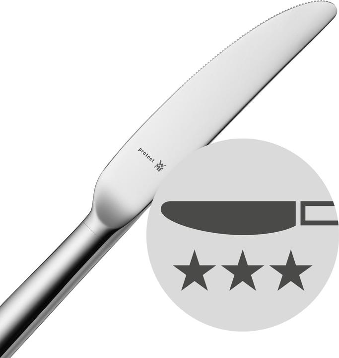 Produktbild WMF Essbesteck Besteckset 6 Personen Merit 30tlg Edelstahl 18/10 poliert (30 Stück, Besteck Set)