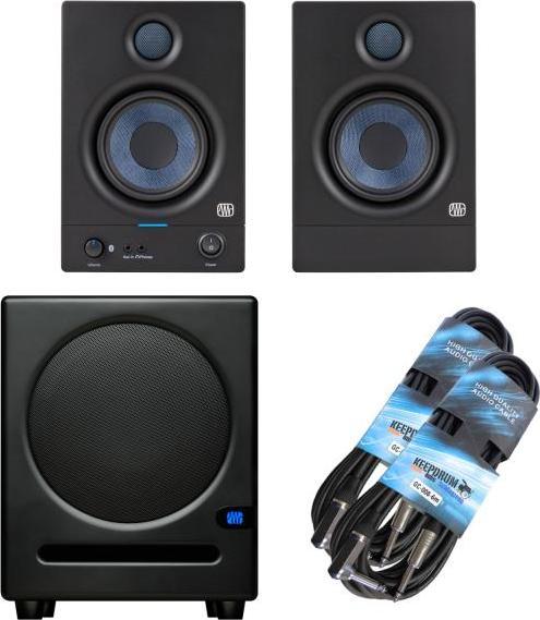 Produktbild PreSonus Eris 4.5BT Bluetooth-Boxen 2nd Gen mit Eris Sub 8 BT und Klinkenkabel