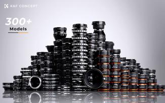 Image du produit K&F Concept Bague d'adaptation d'objectif autofocus électronique pour objectif Canon EF/EF-S à monture Sony E