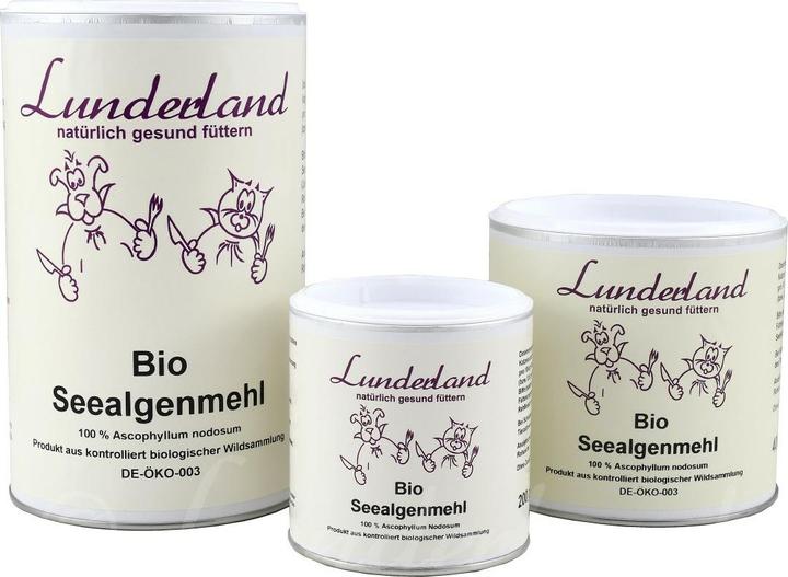 Actual product image Lunderland Dog food supplement organic seaweed meal, 400 g (Adult, 1 pcs., 400 g)