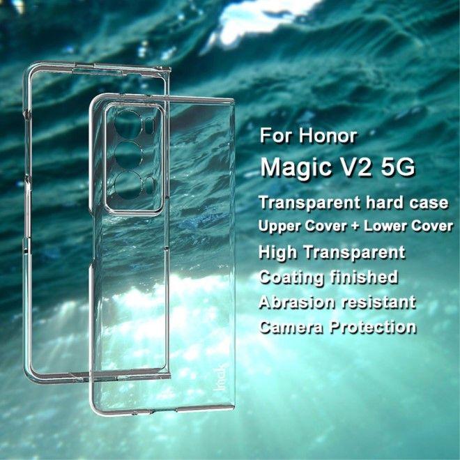 Actual product image Imak Crystal Clear Series II Pro Hardcase Cover (Honor Magic V2)