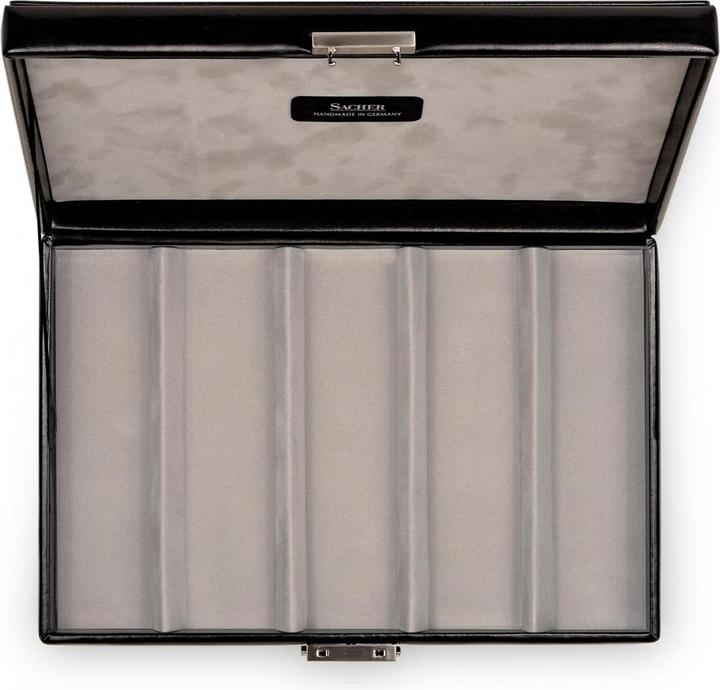 Sacher M9.A13.010421 - Etui für Armbänder Perlenketten etc. VARIO CASO vario caso schwarz Leder
