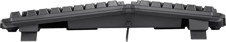 Actual product image Perixx PERIBOARD 413 DE B, ergonomic mini keyboard, black (DE, Cable)