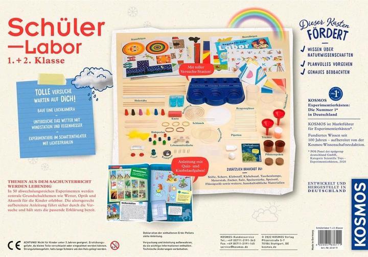 Productafbeelding Kosmos Leerlingen laboratorium experimenteer kit lagere school 1e + 2e graad