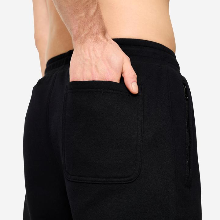 Immagine prodotto Domyos Jogginghose Herren Fleece schwarz (W30/L33)