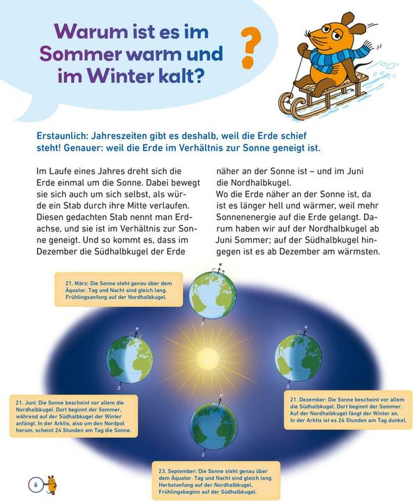 Produktbild Frag doch mal... die Maus: Klima und Wetter (Deutsch, Gabi Neumayer, Vera Rehaag, 2024)