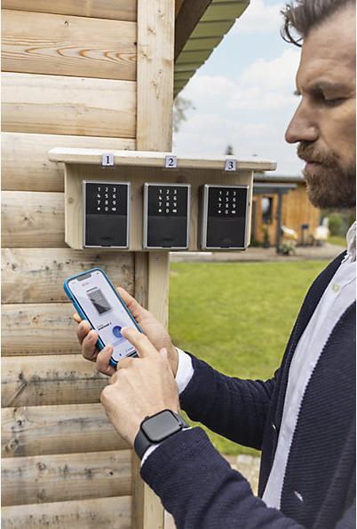 Image du produit Abus KeyGarage 787 Smart Bluetooth pour montage mural