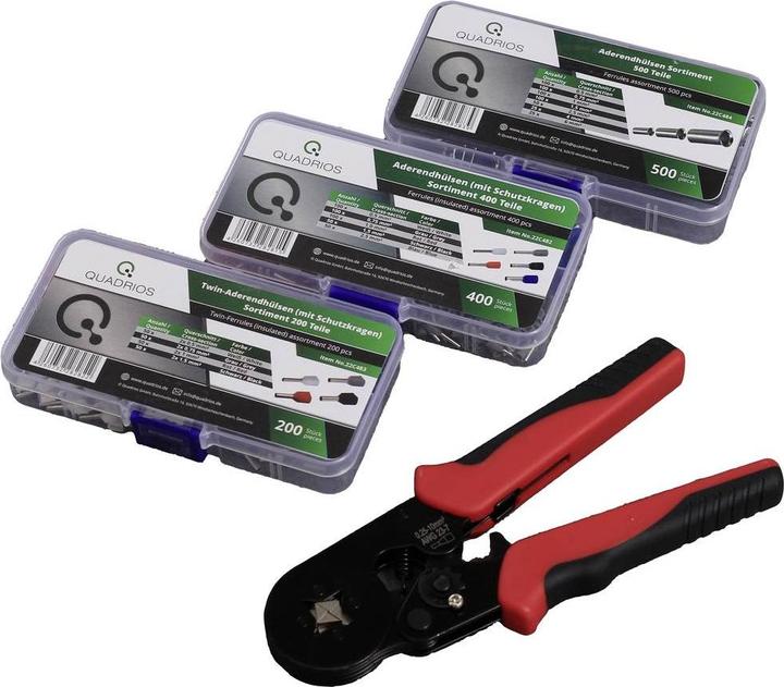 Immagine prodotto Quadrios 23T036 Assortimento di puntalini per fili parzialmente isolati 1 set