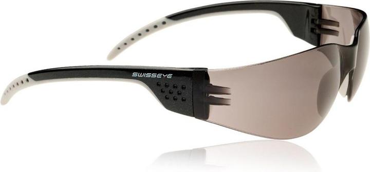 Actual product image Swiss Eye Men Outbreak Luzzone cycling glasses (Black, Silver, Smoke)